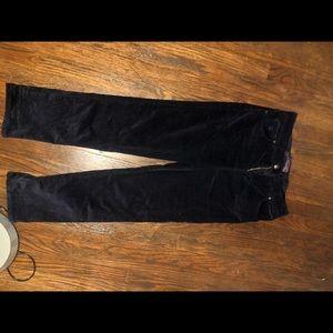 Gloria Vanderbilt black corduroy jeans size 6